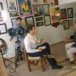 Óscar González Guerrero (q.e.p.d) y Óscar González Loyo, fueron entrevistados para el programa que conducía Atala Sarmiento para TV Azteca, “La Historia detrás del mito” que trataba sobre la Historieta Mexicana.