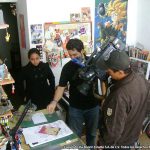 Recibimos en el Estudio a nuestro viejo amigo Mariano Rivapalacio, reportero y conductor de "Hechos del Sábado" de TV Azteca, pues se interesó en nuestra nueva aventura con los comics online.