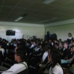Fuimos invitados a dar una conferencia en una escuela de Valle de Santiago, Guanajuato. Nos fue excelente y al parecer les gustó a los estudiantes y les sirvió como una orientación vocacional encaminada a nuestro medio.