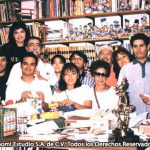 Cuando fuimos nuevamente al Estudio de Sergio Aragonés en Ojai, CA en 1997.
