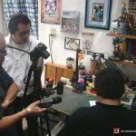 Reporteros de Contenido, Roberto Álvarez y Alex Gaspar vinieron al Estudio a realizarle una entrevista a Óscar González Loyo sobre su trayectoria y sobre Karmatrón.