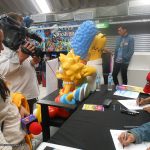 Entrevistaron para TV Azteca a Óscar González Loyo y a Horacio Sandoval, por haber participado en el cómic de los Simpson y platicaron un poco de su experiencia como colaboradores para Matt Groening en Bongo Comics.