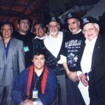 Aquí estamos con grandes glorias de la Historieta Mexicana, José Pacindo, Juan Alba (q.e.p.d.), Óscar González Guerrero, miembro de ¡Ka-Boom! Estudio (q.e.p.d.), Sixto Valencia (q.e.p.d.), y Antonio Gutiérrez (q.e.p.d.).